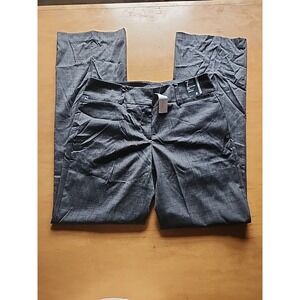 7th Avenue Design Studio Signatu Fit Bootcut 8 Tall Black Dress Career Pants NWT